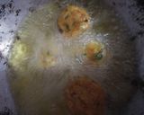 A picture of step 3 of Veggies and Rice masala balls.