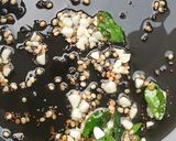 A picture of step 5 of Aratikaya Vepudu/Raw Banana Fry.