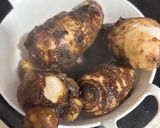 A picture of step 1 of Arbi masala.