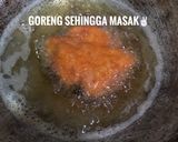 Gambar langkah 13 resipi Burger Ayam.