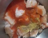 A picture of step 1 of Chicken cheese boti.