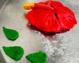 A picture of step 10 of Hibiscus shape Steamed modak.