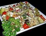 A picture of step 6 of Mike's Chilly Springtime Greek Inspired Garden Salad.