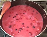 Gyors pudingos, vegyes gyümölcsleves recept fázis 6 fotója