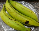 A picture of step 2 of Kaya Varuthathu/Kerala Yellow Banana Chips.