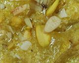 A picture of step 2 of Lauki Ka Meetha kokni style.