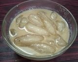 Foto langkah ke 6 dari resep Bubur Sagu Gunting khas Banjar.