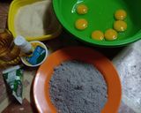 Foto langkah ke 2 dari resep Bolu ketan hitam kukus.