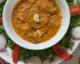 A picture of step 10 of Paneer Butter Masala.