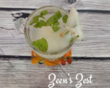 A picture of step 4 of Lychee Mocktail.