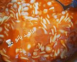 عکس مرحله 4 از دستور خوراک لوبیای با ماکارونی (خوراک ایتالیایی) 😋