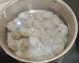 Foto langkah ke 7 dari resep Bakso Teri Nasi MPASI.