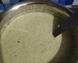 A picture of step 9 of Onion Rava dosa with chutney.