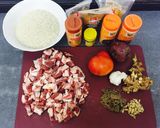 A picture of step 1 of Mama's Touch Mbuzi Pilau :).
