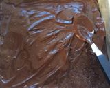 A picture of step 8 of Chocolate Milk Powder Burfi.