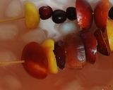 عکس مرحله 2 از دستور میوه آب‌نباتی یخی(تانگلو یا میوه شیشه ای)