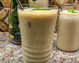 A picture of step 3 of Chikoo Milkshake.