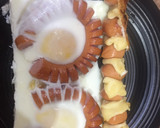 Foto del paso 6 de la receta: Girasoles de Frankfurt y Huevos