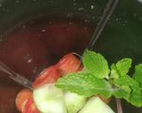 A picture of step 1 of Carrot cucumber juice.
