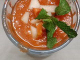 Papaya melon juice