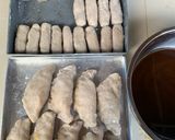 Foto langkah ke 5 dari resep Pempek Ikan Tenggiri (Lenjer + Kapal Selam + Kulit).