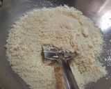 A picture of step 2 of Vegetable sooji upma (rava upma).