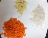A picture of step 1 of Noodle Momos.