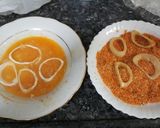 صورة لخطوة 3 من وصفة حلقات البصل المقلية