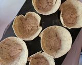 A picture of step 2 of Individual quiches.
