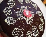 Pas rețetă Tort cu ganache de ciocolată și crema de mascarpone cu ciocolată 8 fotografie