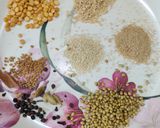 A picture of step 4 of Little millet bisi bele bath.