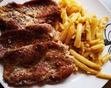 Pas rețetă Fasole galbenă cu usturoi și ceafă de porc la cuptor 3 fotografie