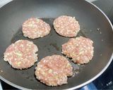高麗菜煎肉餅的食譜步驟4照片