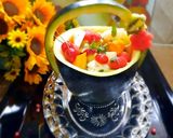 A picture of step 3 of Fruit Chaat.