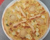 Une image de l'étape 5 de Tarte aux poireaux et fromage de chèvre.