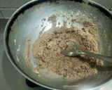A picture of step 2 of સોજી ચોકલેટ રોલ (Semolina Chocolate Roll Recipe In Gujarati).
