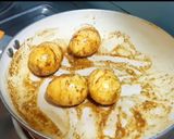 A picture of step 4 of Egg pulao under 20 min.