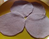 A picture of step 2 of Lal saager luchi.