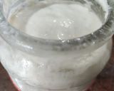 A picture of step 1 of Apple cinnamon sour dough bread.