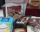 Hình bước làm 1 của món Tiramisu fake