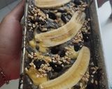 Foto langkah ke 7 dari resep Banana Choco Cheesecake.