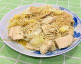 รูปขั้นตอนการทำที่ 7 ของ มาม่าผัดขี้เมาอกไก่นุ่ม ง่ายๆ
