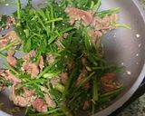 Hình bước làm 2 của món Bò xào cần tây
