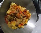 Lachchha paratha with rasadar aloo recipe step 2 photo