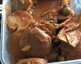 Foto langkah ke 3 dari resep Sambalado Tanak Jengkol+Rimbang.