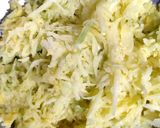 A picture of step 2 of Raw Mango Chhunda.