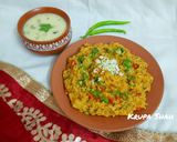 A picture of step 7 of Masala Khichdi.