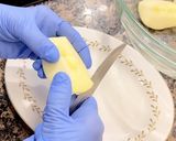 Foto del paso 3 de la receta: Pastel con manzanas laminadas (Cake with sliced apples)