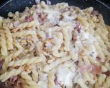 Foto del passaggio 2 della ricetta 417 * Fusilli con noci, speck e ricotta 🥜🥓🧀