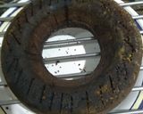 A picture of step 14 of Choco mirror allian glaze chocolate cake.